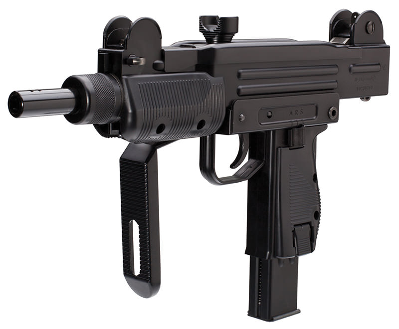 UZI CO2 Blowback Submachine BB Gun Carbine Air Rifle Semi-Auto .177 BB - TOPHATTER'S ARMORY DEALS