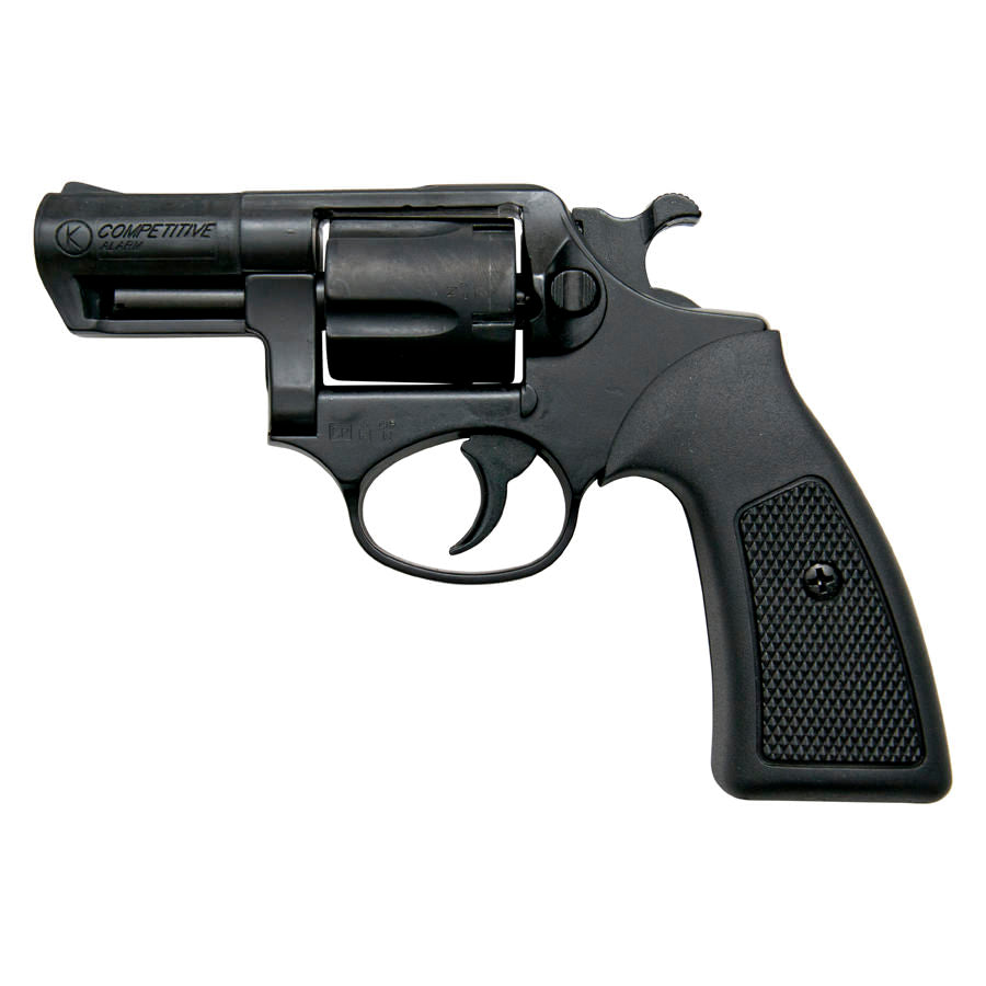 Kimar COMPETITIVE Black Finish 9mm Blank Firing Revolver 2 Inch Barrel