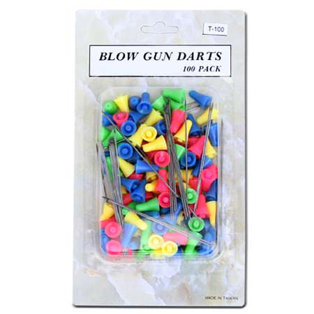 Blowgun Target Darts With Cones - 100 pc