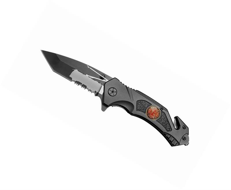 Assisted Opening Tactical Rescue Knife - Fire Fighter - TOPHATTER'S ARMORY DEALS