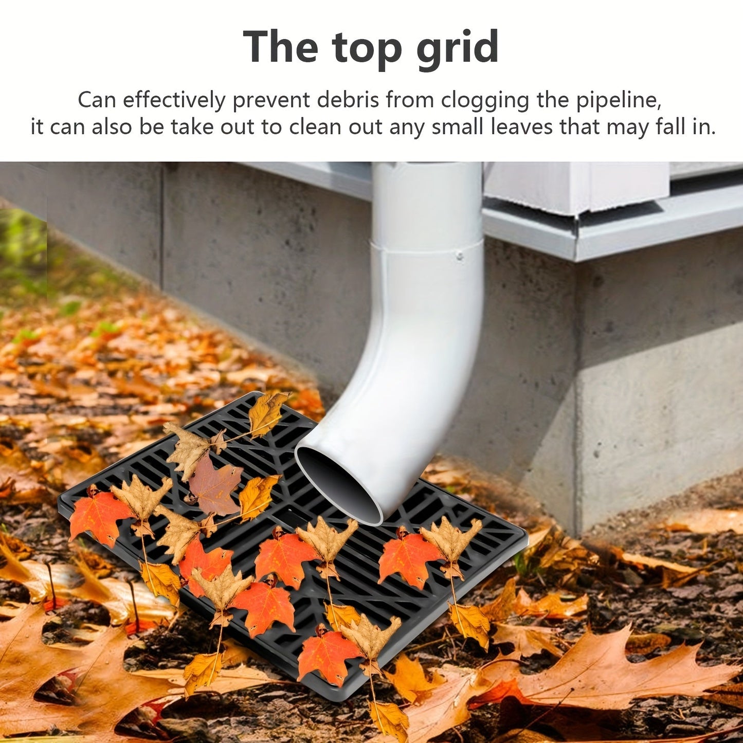 Flexible Rain Gutter Downspout Extension Kit
