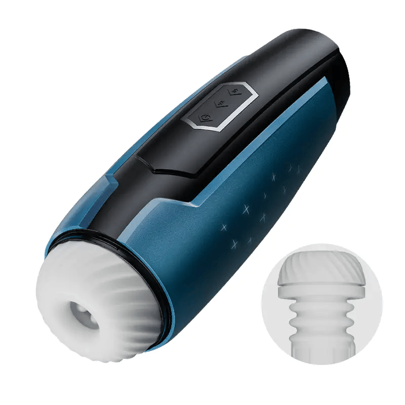 Starlight 5 Thrusting & Vibrating Oral Sex Male Masturbation Cup - Adult Wellness Product product image for intimate wellness