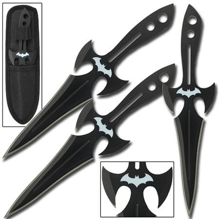 Midnight Asylum 3 Piece Throwing Knife Set
