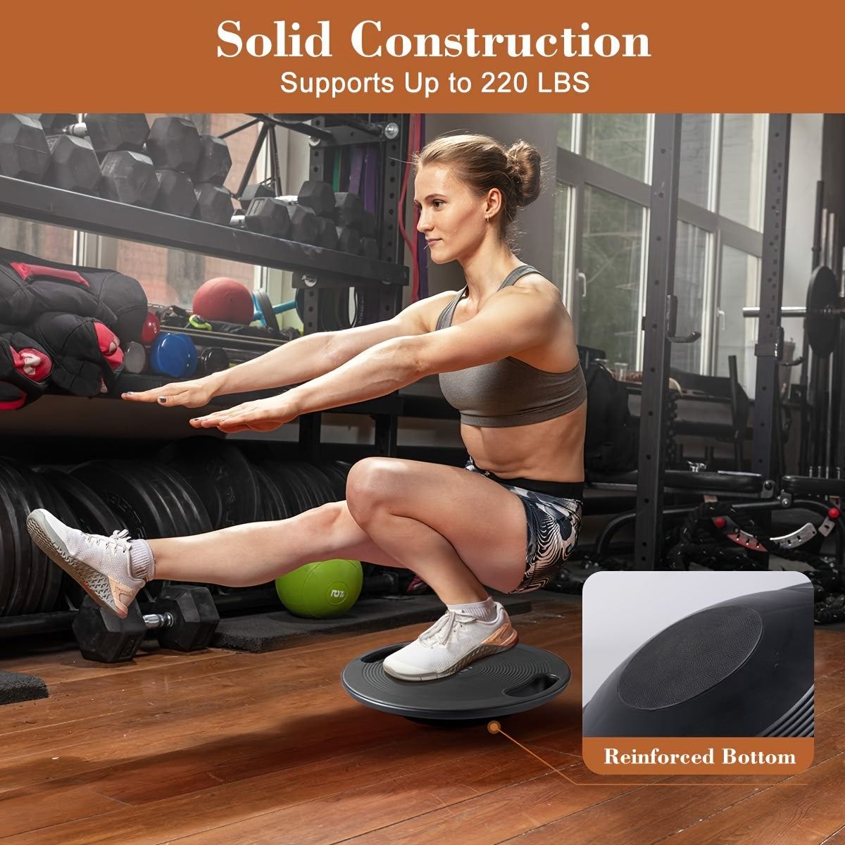 Balance Board Trainer for Home Gym Workouts