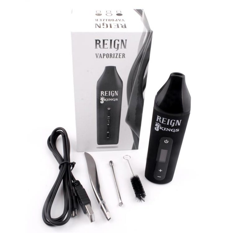 Reign OLED Digital Dry Herb Baking Vaporizer With Complete Kit