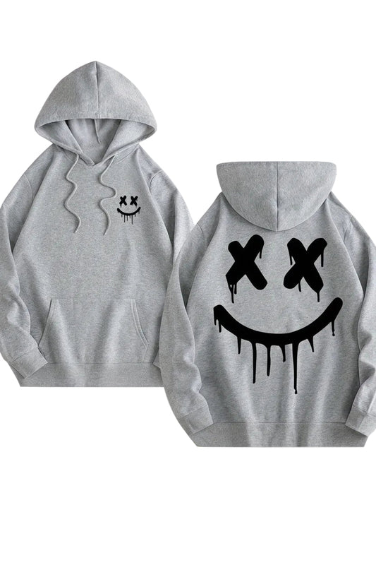 Oversized Graphic Hooded Sweatshirt