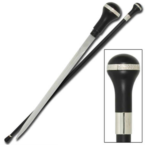 Gentlemen Classical Walking Black Cane Sword