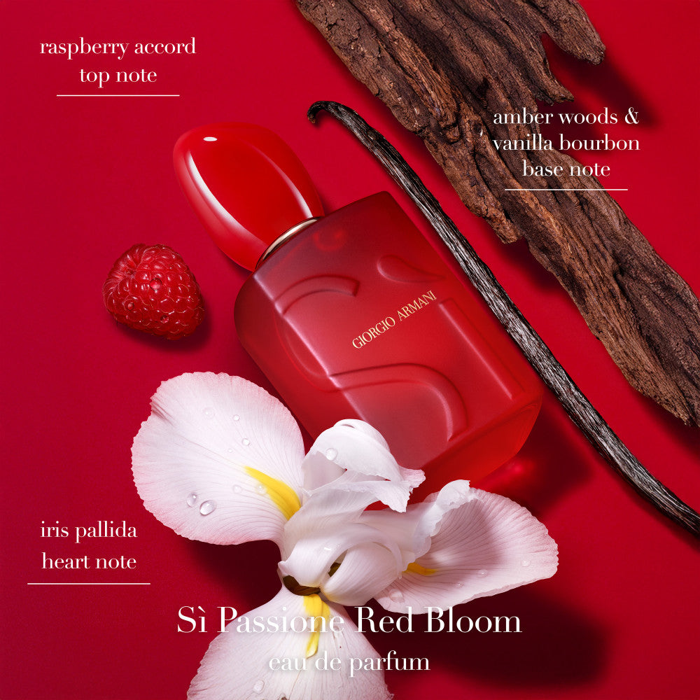 Giorgio Armani Si Passione Red Bloom Eau De Parfum 100ml Spray