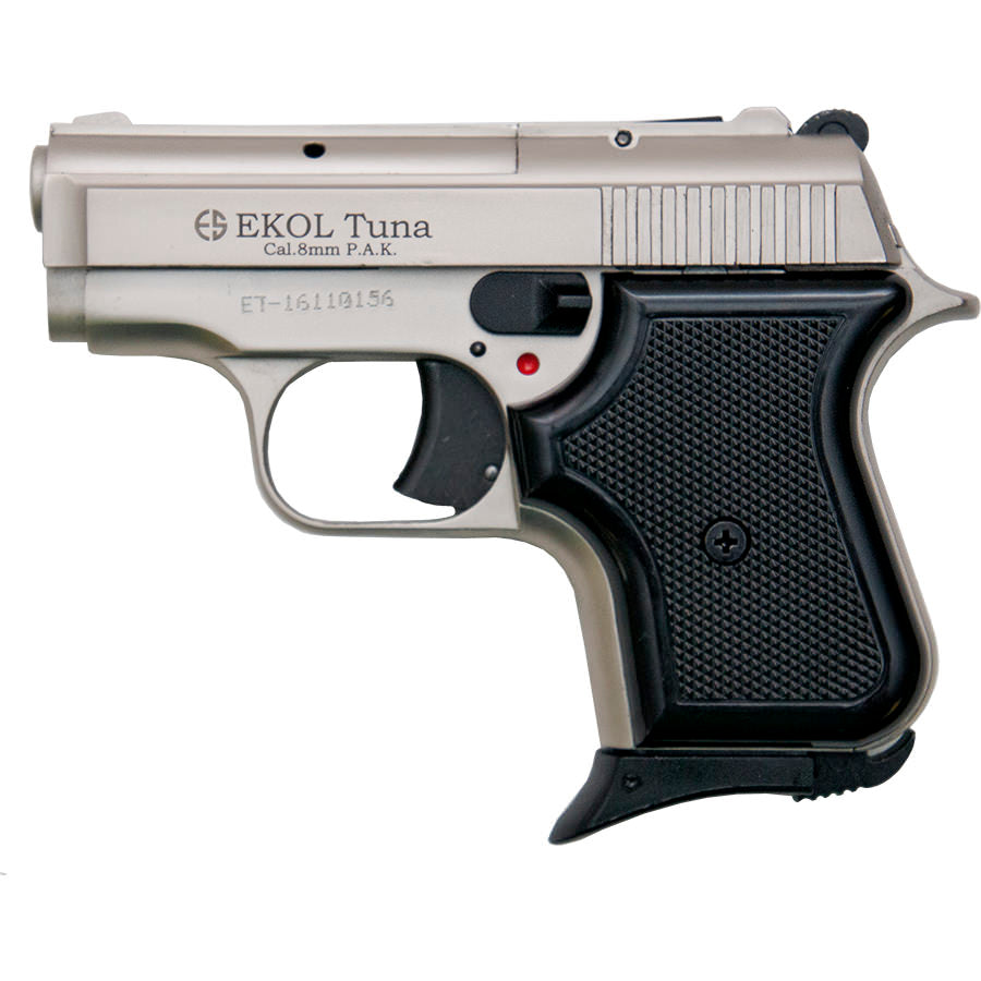 Replica Tuna V950 JF Blank Firing Pistol Satin Finish - TOPHATTER'S ARMORY DEALS