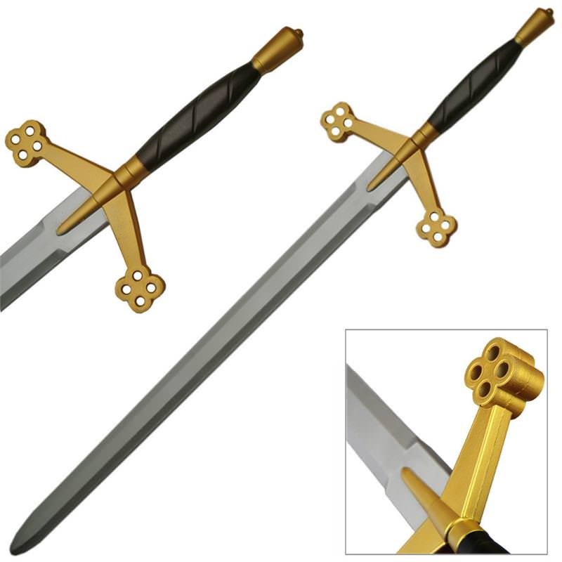 Foam Highland Scottish Claymore Latex Practice Sword Prop LARP