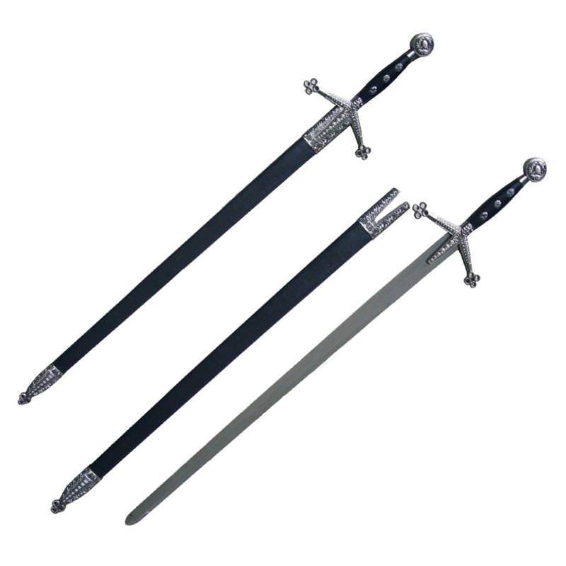Celtic Medieval Scottish Royal Claymore Arming Sword With Scabbard - TOPHATTER'S ARMORY DEALS