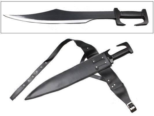 King Leonidas 300 Spartan Sword With Leather Scabbard & Belt