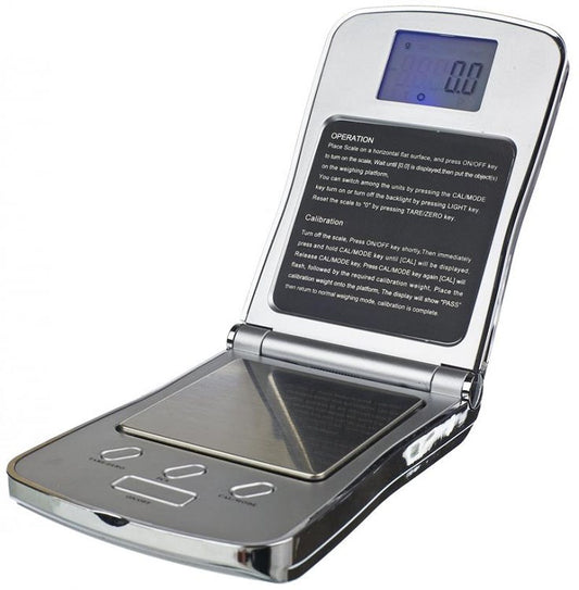 Fuzion Professional Digital Pocket Scale 100g x 0.01g - Silver