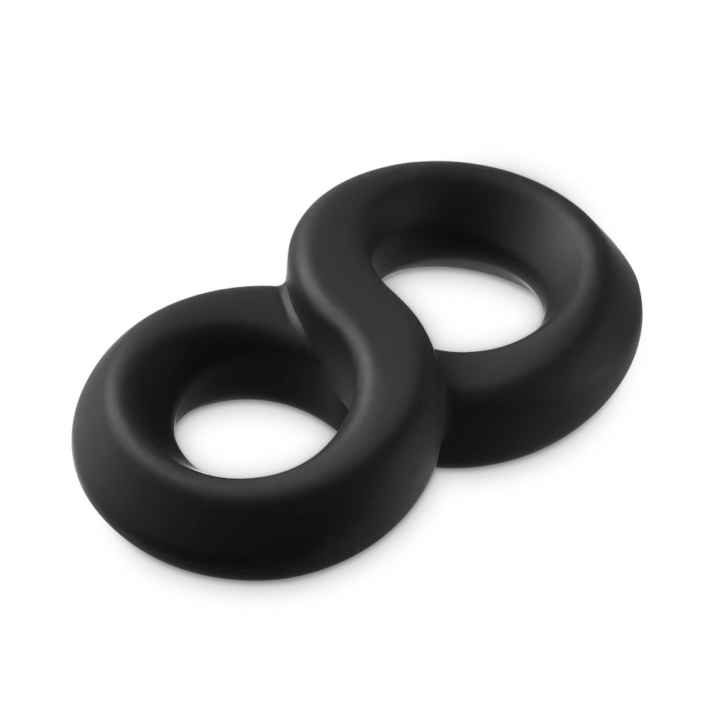 Thick Soft Infinite Loop Doubled Restraint Penis Ring - Adult Wellness Product product image for intimate wellness and person
