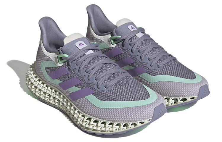 [HP7649] Womens adidas 4DFWD 2 'Silver Violet Pulse Mint'