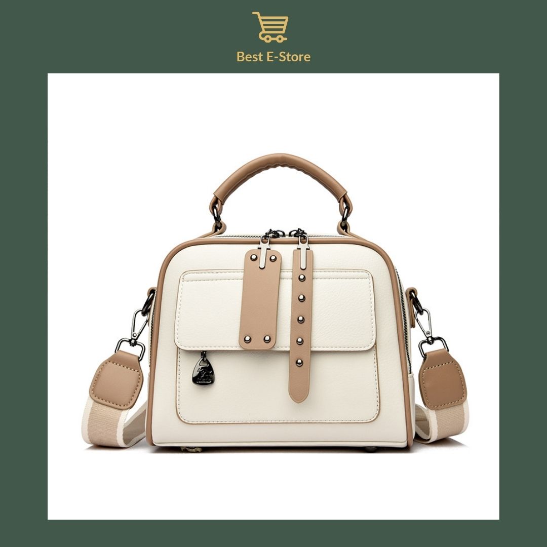 👜 Elegant Leather Shoulder Bag: Stylish & Spacious ✨