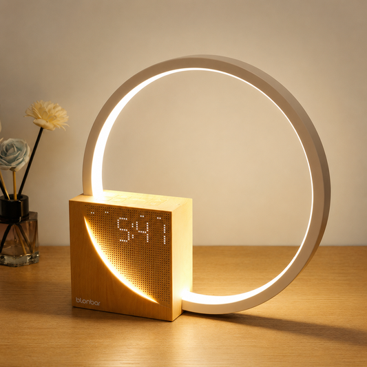 Sunrise Alarm Clock with LED Lamp and Sound Machine for Gentle Mornings