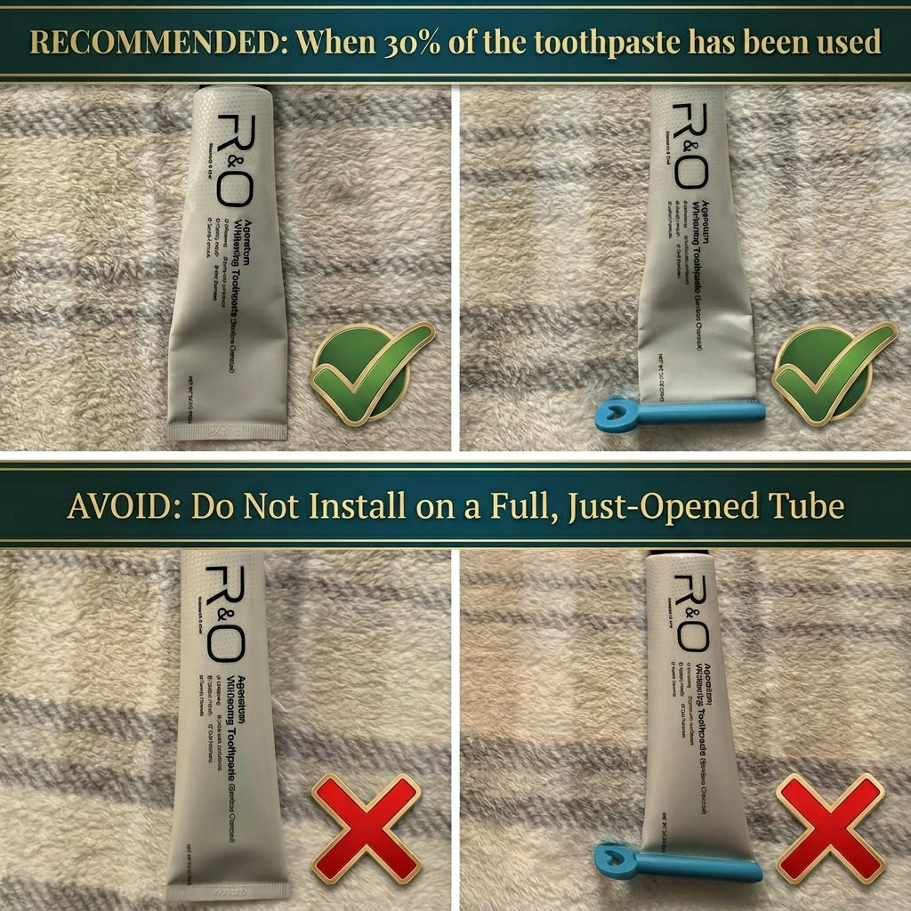 Toothpaste Tube Squeezer Roller – Get Every Last Drop With Zero Waste