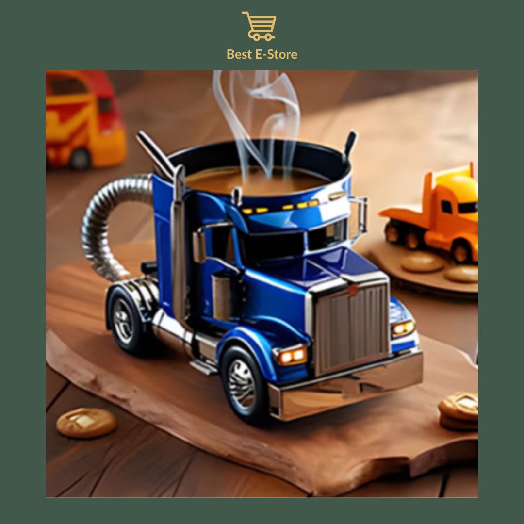 🚛 Tazza da caffè per camion: Regalo perfetto per gli amanti dei camion ☕