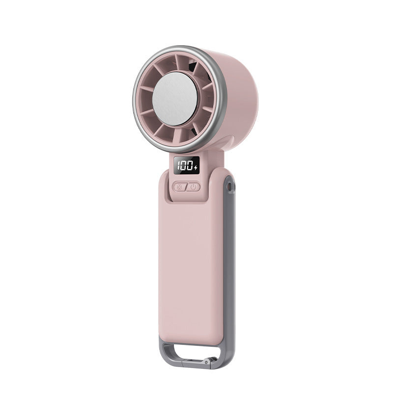 High-Speed Personal Neck Fan with 5 Gears and Lanyard for Confident All-Day Cooling
