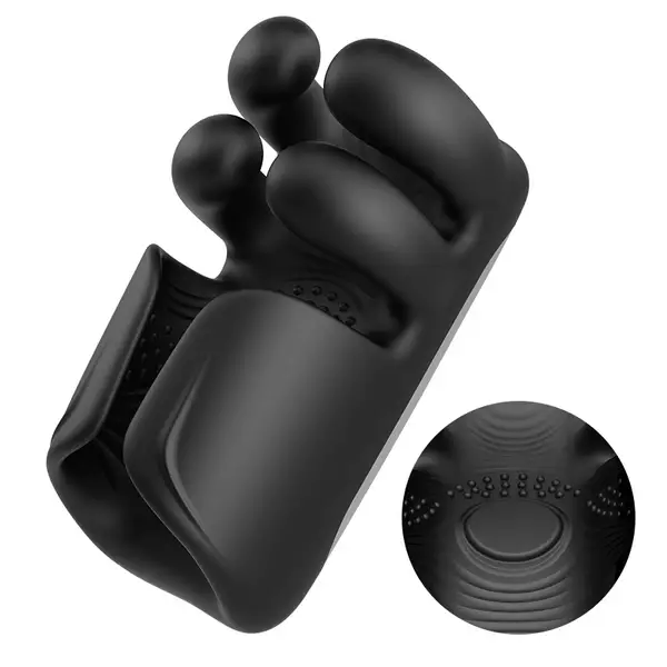 Priti - Finger Pinchin Tapping Penis Vibrator - Vibrator product image for intimate wellness and personal care
