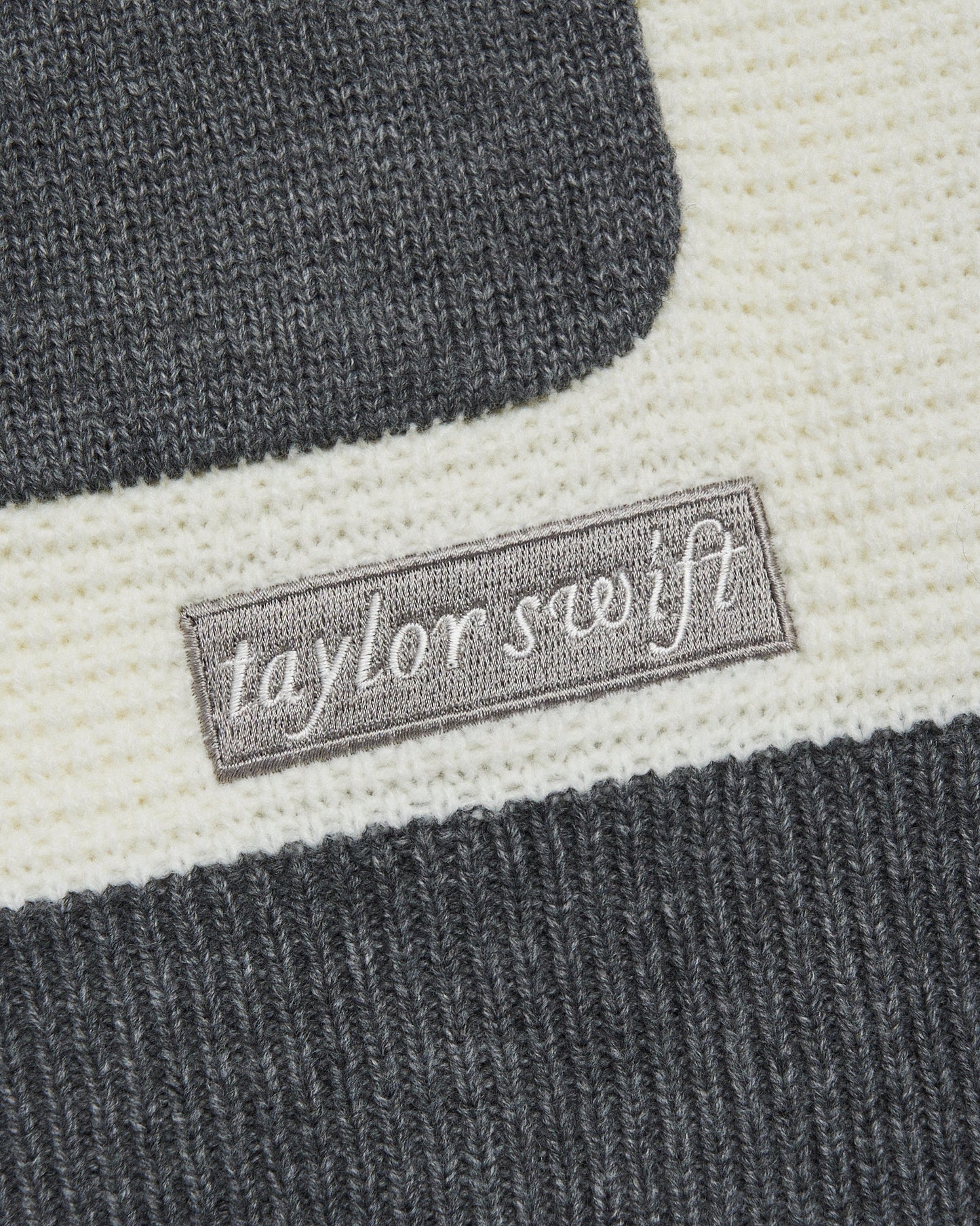 Folklore Album Quarter Zip Up Sweater
