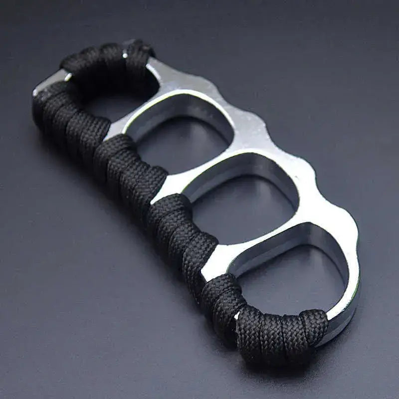 Brass Knuckles Ring Bracelet, Pea Pod Design, Finger Tiger Fist Buckle-GS133