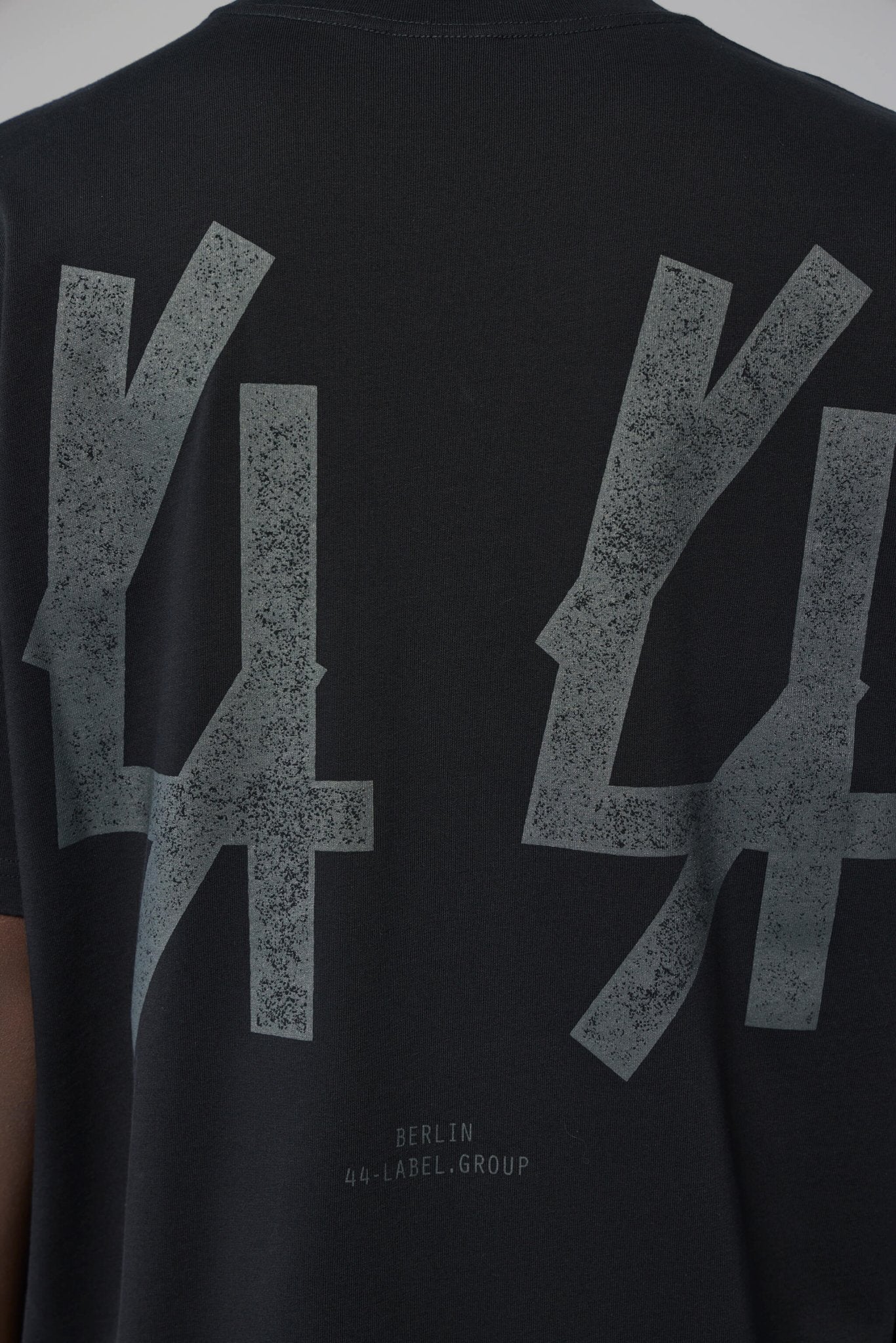 Tee Jersey Black + Blacklisted Antracite