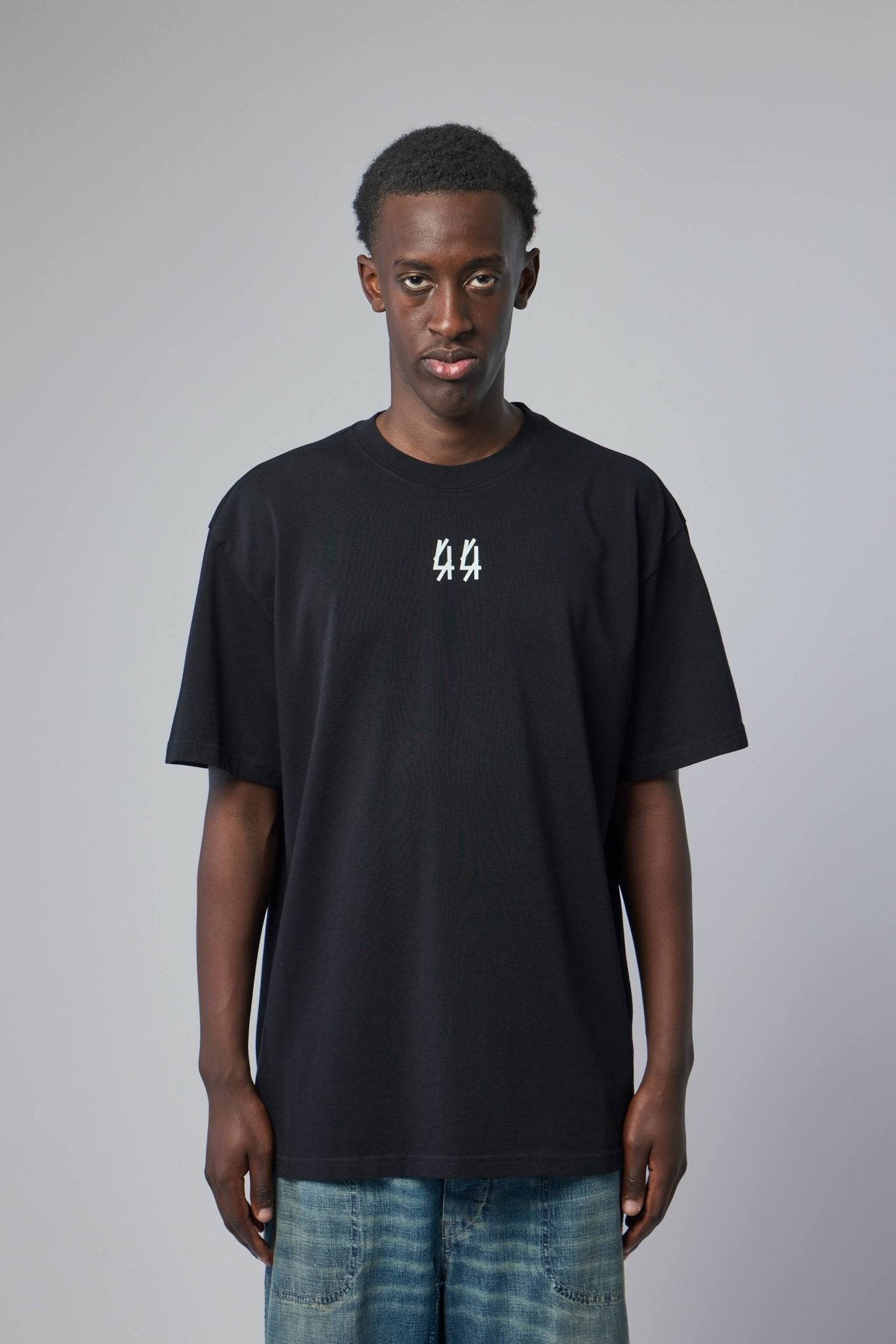 Tee Jersey Black + Centipede Xenon Green
