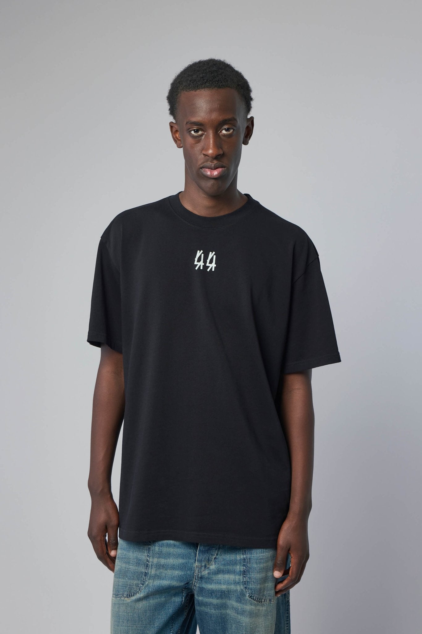 Tee Jersey Black + Centipede Xenon Green