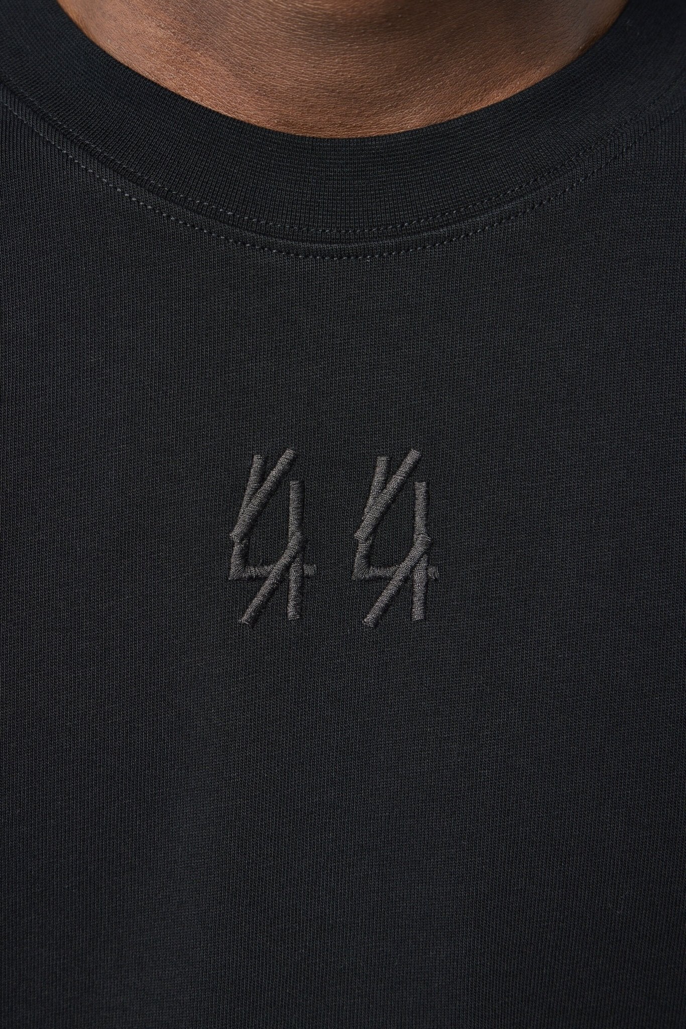 Tee Jersey Black + Dmth Antracite
