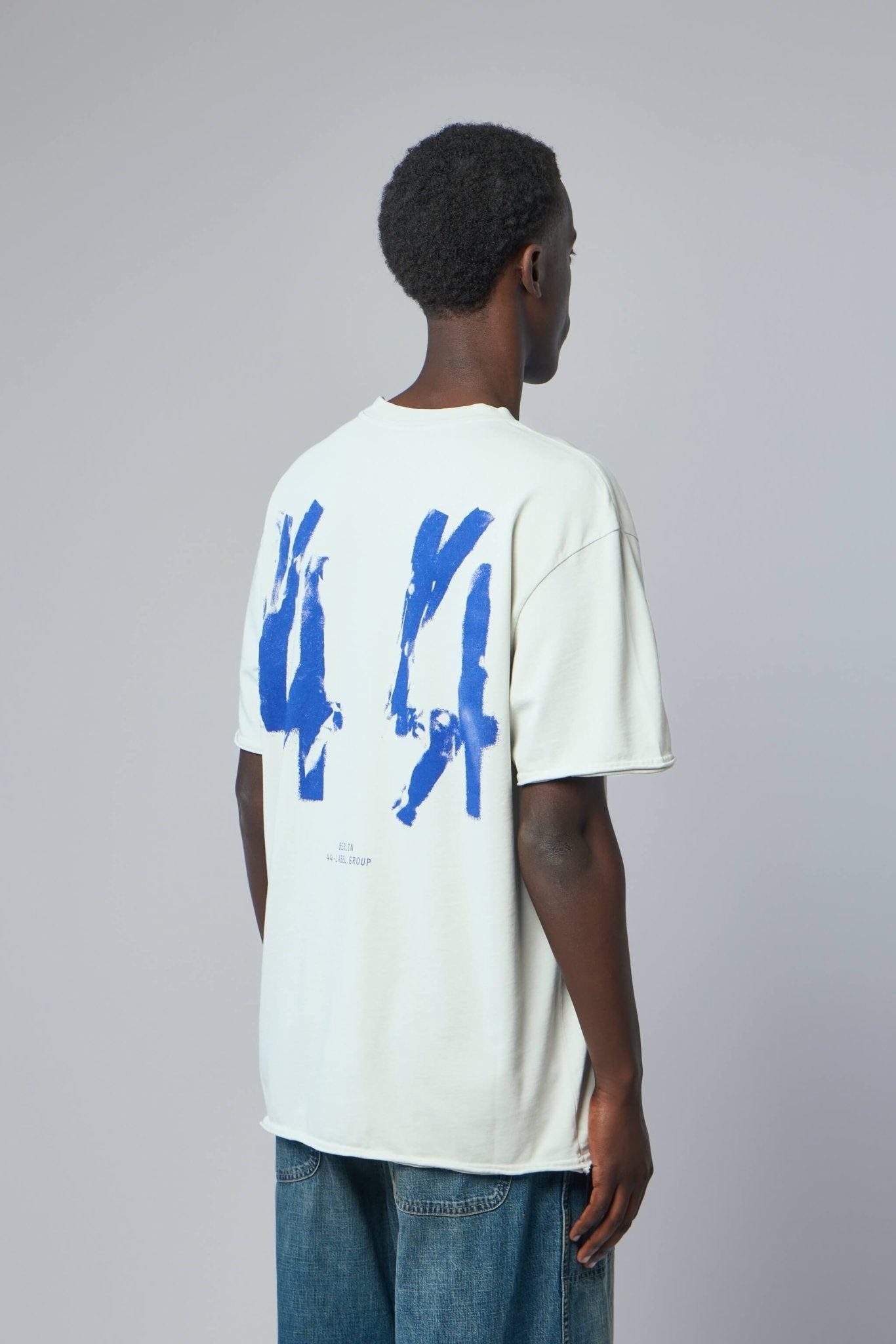 Tee Jersey Blint + 44 Stamp Sapphire