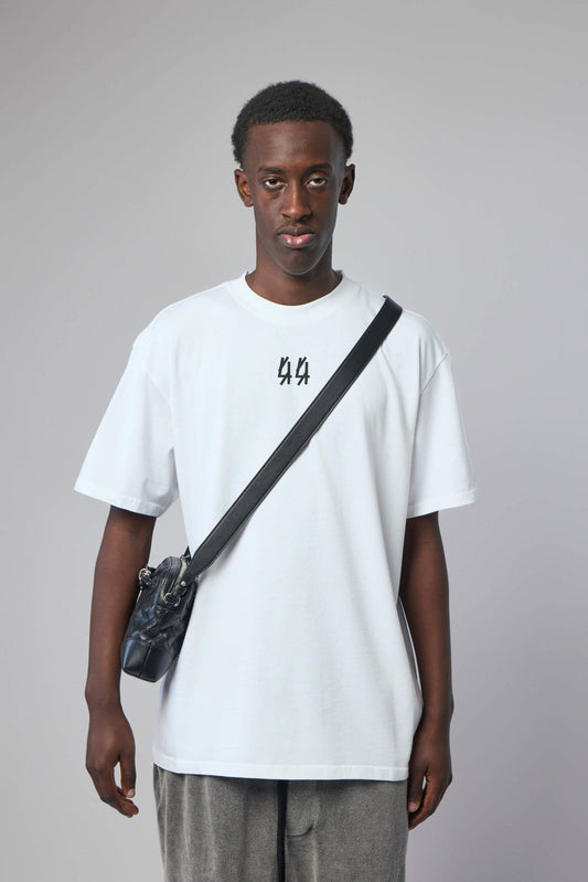 Tee Jersey Optical White + Tape Gaffa Green