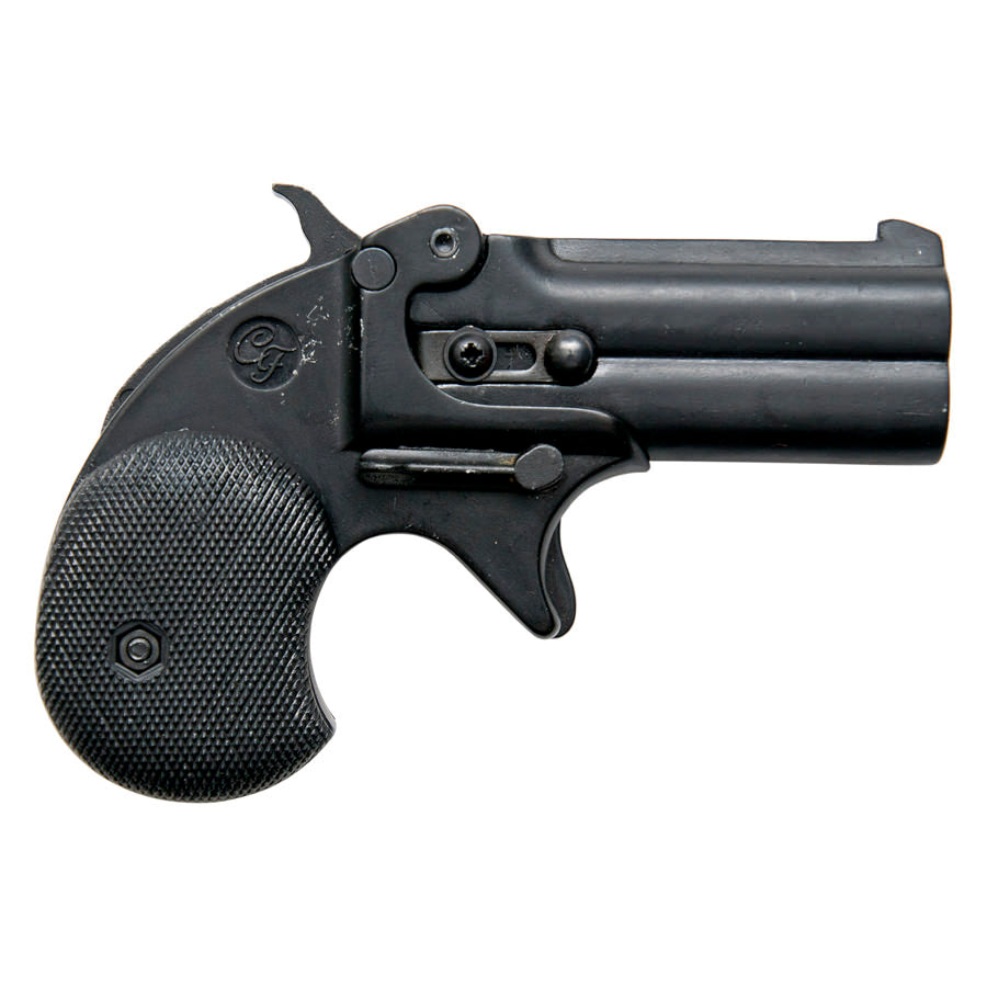Kimar Old West Replica .22 Caliber Blank Firing Derringer Black Finish - TOPHATTER'S ARMORY DEALS