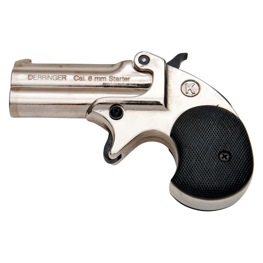 Kimar Old West Replica .22 Caliber Blank Firing Derringer Nickel Finish