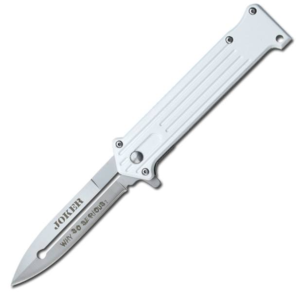 White Joker Spring Assist 'Legal Automatic' Knife