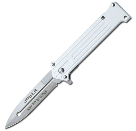White Joker Spring Assist 'Legal Automatic' Knife