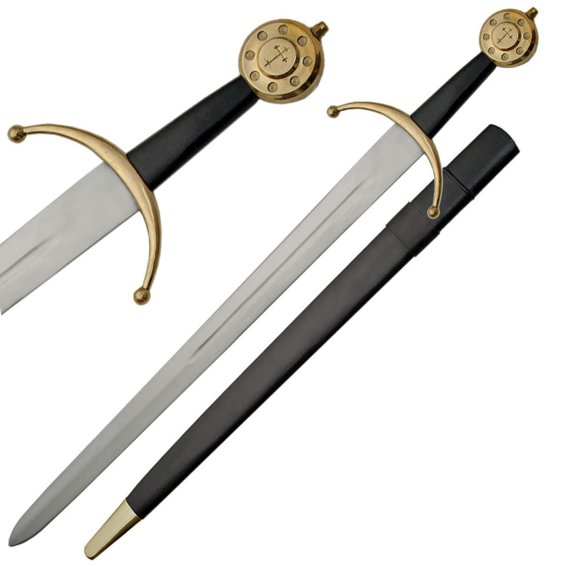 Knights Medieval War Sword - TOPHATTER'S ARMORY DEALS