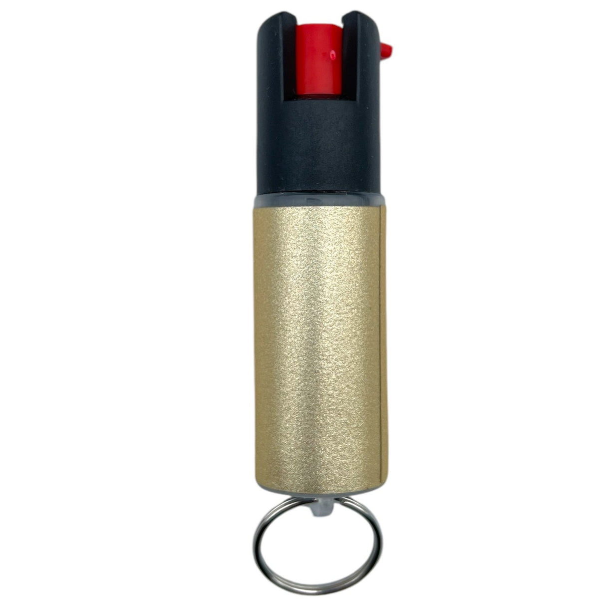 Golden Sparkle Keychain Pepper Spray for Self Defense - Safety Twist Top to Prevent Accident - TOPHATTER'S ARMORY DEALS