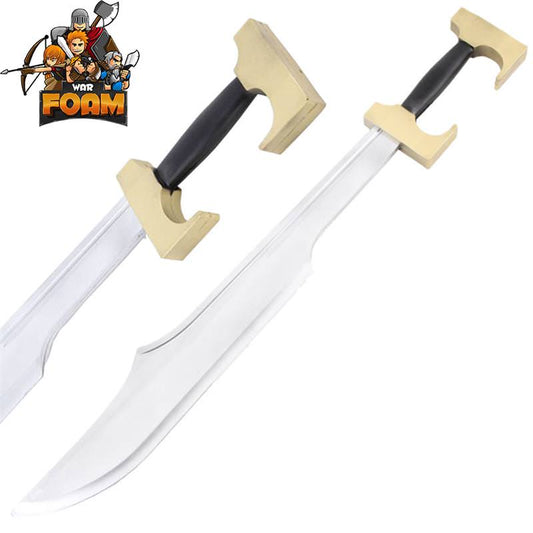 King Leonidas Foam Sword Greek Style Latex LARP Padded Spartan Trainer