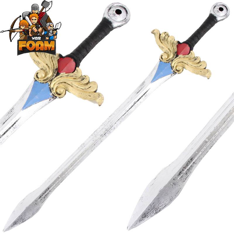 39" Gold Wings Fantasy Foam Padded Medieval Long Cosplay Sword