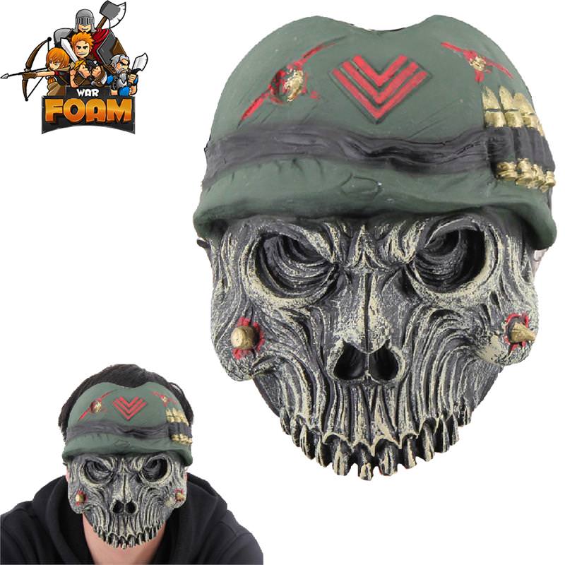 Military Army Skull Mask For Cosplay Halloween Masquerade War Monster - TOPHATTER'S ARMORY DEALS