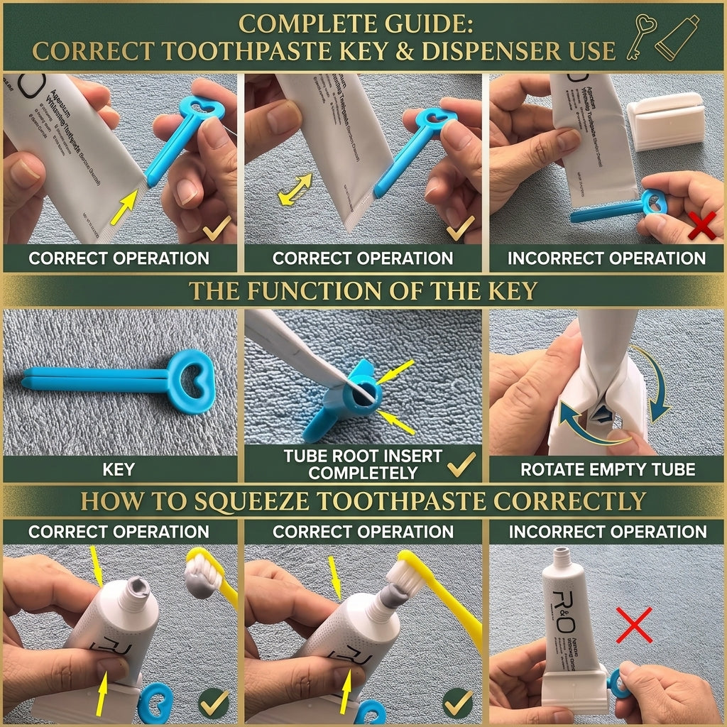 Tube Squeezer Roller Set – The Practical Little Gift Everyone Loves