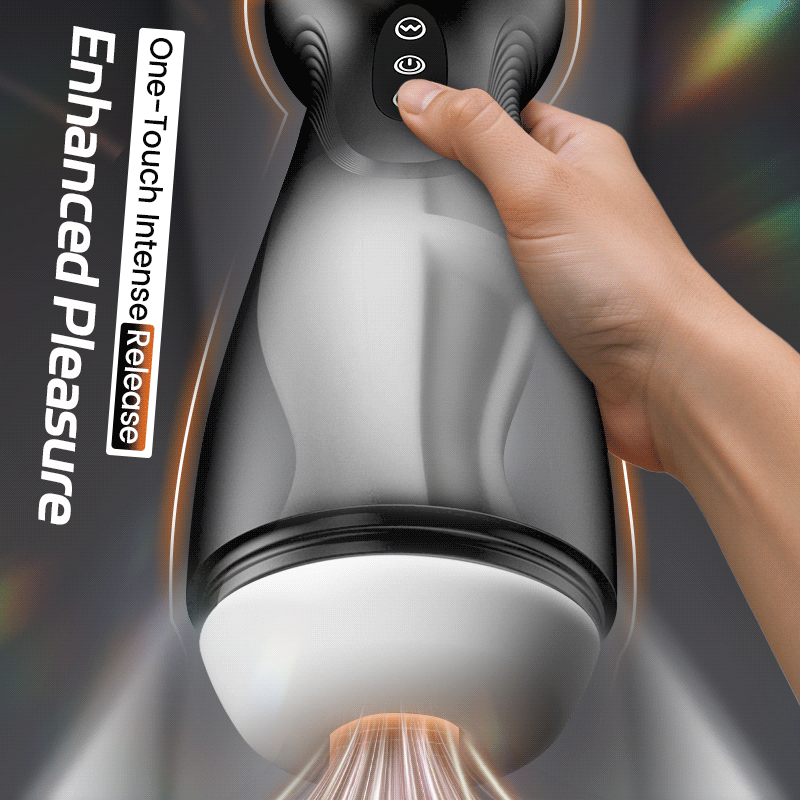 SolaceX - Intense Suction & Vibration Pleasure Male Stroker Masturbator
