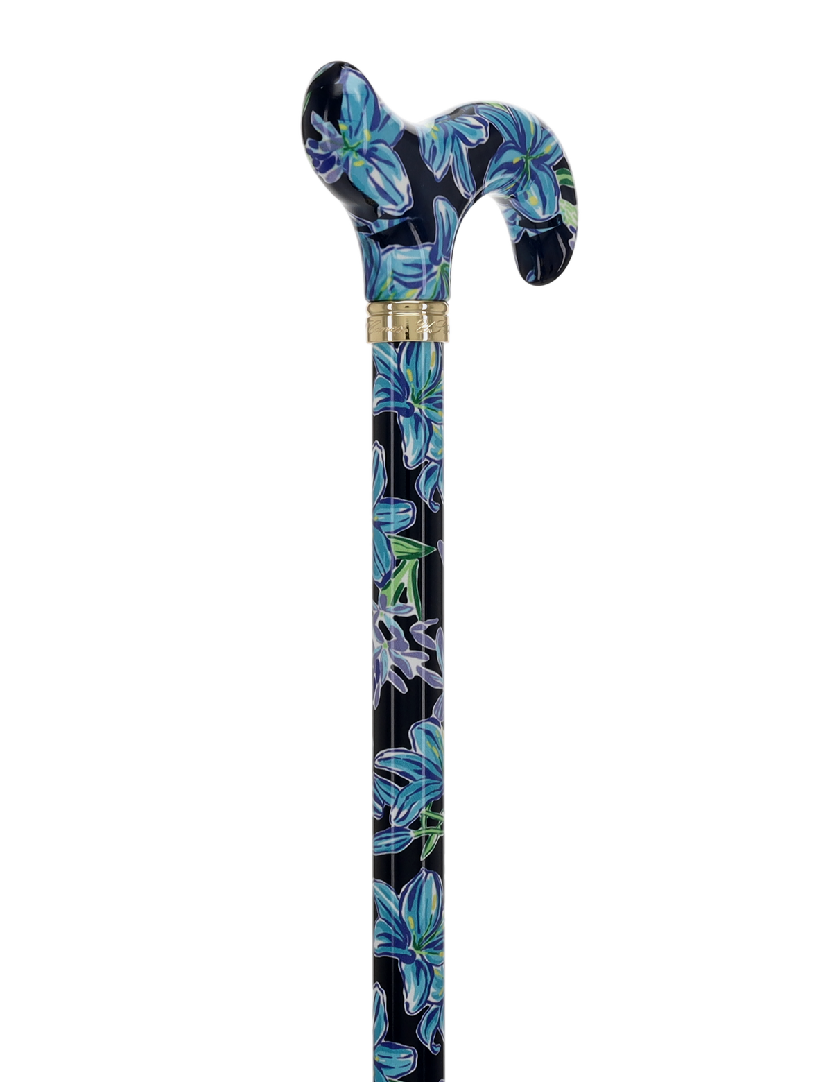 HD Pattern Designer Cane - Matching Handle & Shaft - Durable Adjustable Aluminum