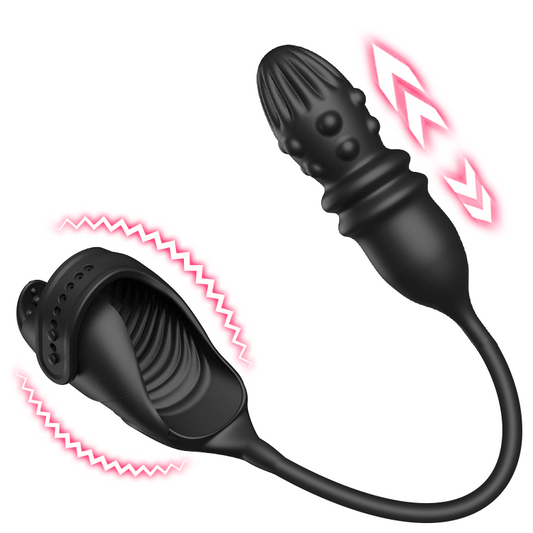 Arthur - Thrusting & Vibrating Glans Trainer for Intense Penis and Anal Stimulation