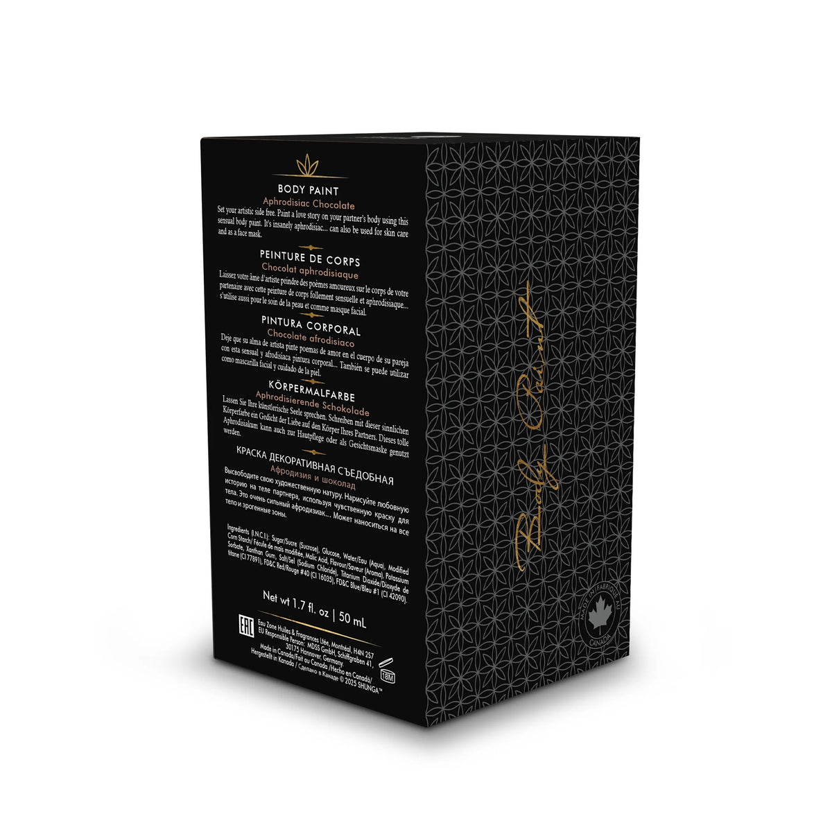 Edible Body Paint Aphrodisiac Chocolate – Luxury Body Paint