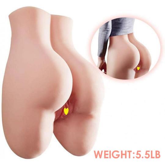 5.5lb 3D Pussy Ass With Vagina And Tight Anal Butt Masturbator Sex Doll - Male Masturbator product image for intimate wellnes