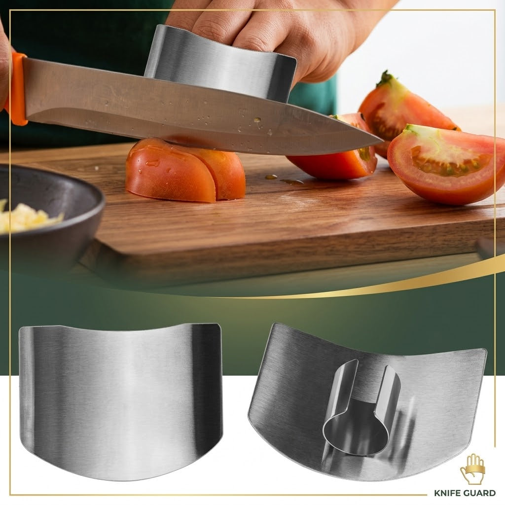 Stainless Steel Finger Guard Set Perfect Gift for Home Cooks