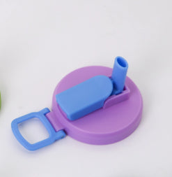 Spill-Proof Can Handle and Lid Set for Standard 12oz Cans